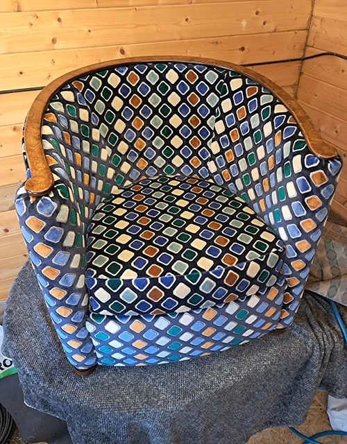 restauration fauteuil club
